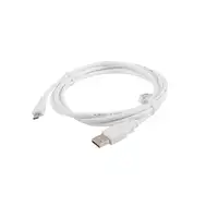 Lanberg CA-USBM-10CC-0018-W cable USB USB 2.0 1,8 m Micro-USB B USB A Blanco