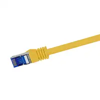 LogiLink C6A027S cable de red Amarillo 0,5 m Cat6a S/FTP (S-STP)