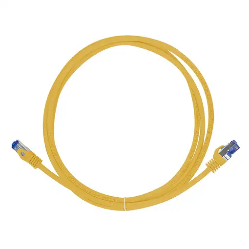LogiLink C6A027S cable de red Amarillo 0,5 m Cat6a S/FTP (S-STP)