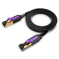 Vention Cable de Red RJ45 STP ICABF Cat.7/ 1m/ Negro