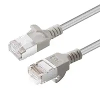 Microconnect V-FTP6A03-SLIM cable de red Gris 3 m Cat6a U/FTP (STP)