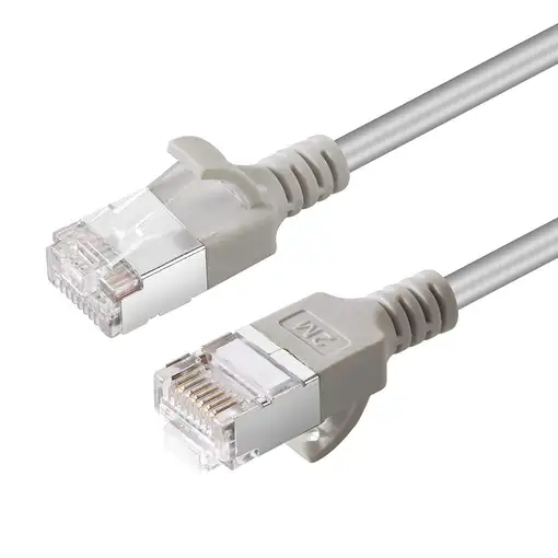 Microconnect V-FTP6A03-SLIM cable de red Gris 3 m Cat6a U/FTP (STP)