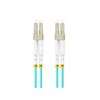 Lanberg FO-LULU-MD31-0050-TQ Cable de fibra óptica e InfiniBand 5 m LC Color aguam