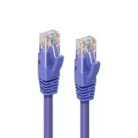 Microconnect MC-UTP6A02P cable de red Púrpura 2 m Cat6a U/UTP (UTP)