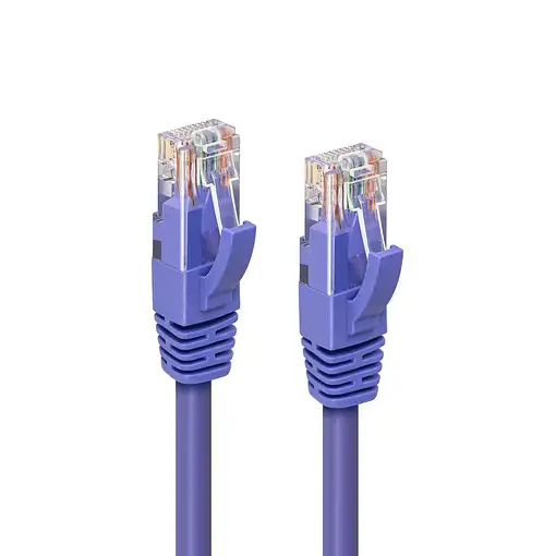 Microconnect MC-UTP6A02P cable de red Púrpura 2 m Cat6a U/UTP (UTP)