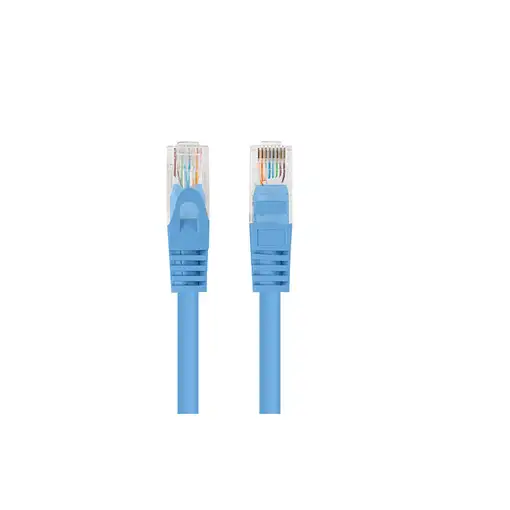 Lanberg PCU6-10CC-0750-B cable de red Azul 7,5 m Cat6 U/UTP (UTP)