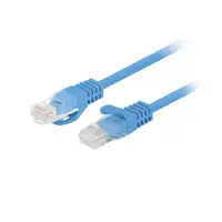 Lanberg PCU6-10CC-0750-B cable de red Azul 7,5 m Cat6 U/UTP (UTP)