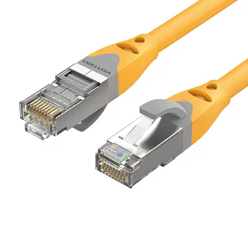 Vention Cable de Red RJ45 SFTP IBHYF Cat.6a/ 1m/ Naranja