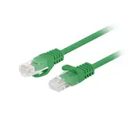 Lanberg PCU6-10CC-0750-G cable de red Verde 7,5 m Cat6 U/UTP (UTP)