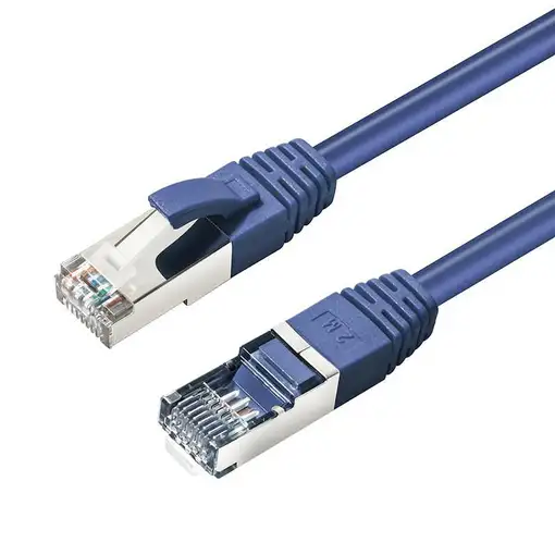 Microconnect MC-SFTP6A03B cable de red Azul 3 m Cat6a S/FTP (S-STP)