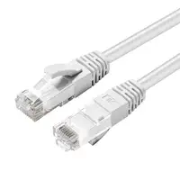 Microconnect MC-UTP6A03W cable de red Blanco 3 m Cat6a U/UTP (UTP)