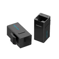Vention Adaptador Conector RJ45 VDD-B07-B Cat5e UTP/ RJ45 Hembra - RJ45 Hembra/ Ne