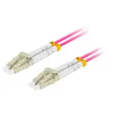 Lanberg FO-LULU-MD41-0005-VT Cable de fibra óptica e InfiniBand 0,5 m LC LC/UPC Vi