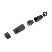 Equip 221172 cambiador de género para cable RJ-45 Negro, Azul