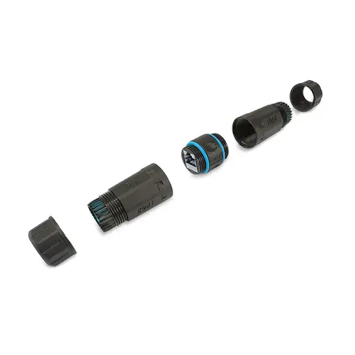 Equip 221172 cambiador de género para cable RJ-45 Negro, Azul