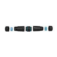 Equip 221172 cambiador de género para cable RJ-45 Negro, Azul