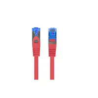 Lanberg PCF6A-10CC-0025-R cable de red Rojo 0,25 m Cat6a S/FTP (S-STP)