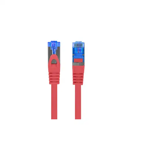 Lanberg PCF6A-10CC-0025-R cable de red Rojo 0,25 m Cat6a S/FTP (S-STP)