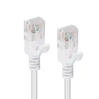 Microconnect V-UTP6A005W-SLIM cable de red Blanco 0,5 m Cat6a U/UTP (UTP)