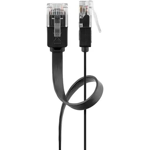 Goobay 95386 cable de red Negro 3 m Cat6 U/UTP (UTP)