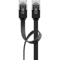 Goobay 95386 cable de red Negro 3 m Cat6 U/UTP (UTP)
