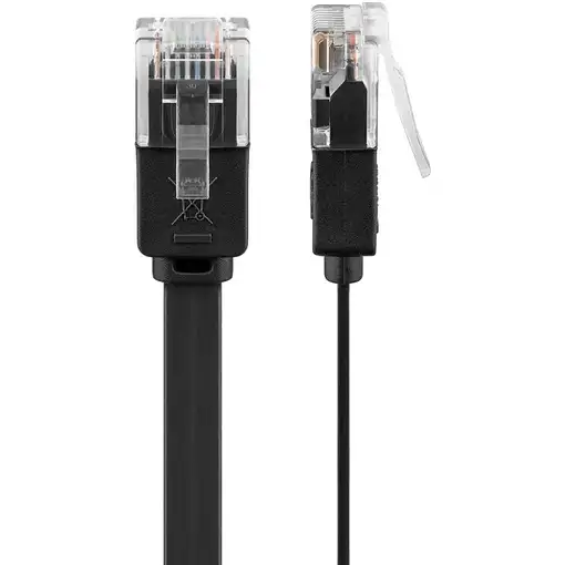 Goobay 95386 cable de red Negro 3 m Cat6 U/UTP (UTP)