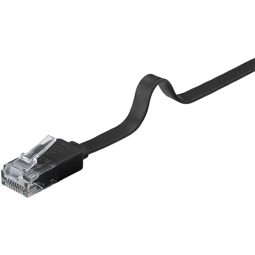 Goobay 95386 cable de red Negro 3 m Cat6 U/UTP (UTP)