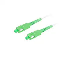 Lanberg FO-SASA-SS31-0200-WH Cable de fibra óptica e InfiniBand 20 m SC Blanco