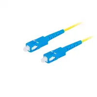 Lanberg FO-SUSU-SS11-0020-YE Cable de fibra óptica e InfiniBand 2 m SC Amarillo