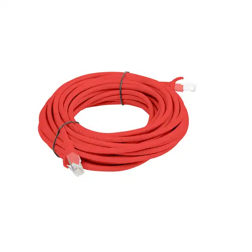 Lanberg PCU6-10CC-1000-R cable de red Rojo 10 m Cat6 U/UTP (UTP)