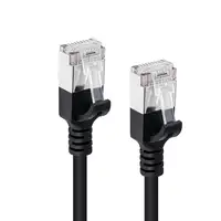 Microconnect V-FTP6A0025S-SLIM cable de red Negro 0,25 m Cat6a U/FTP (STP)