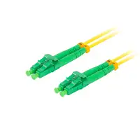 Lanberg FO-LALA-SD11-0010-YE Cable de fibra óptica e InfiniBand 1 m LC Amarillo