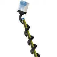 Goobay 74319 cable de red Negro 2 m Cat6a U/FTP (STP)