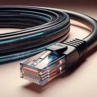 Phasak Cable de Red Cat.6 UTP Solido CCA Cat.6 UTP Negro 10M