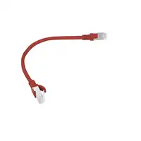 Lanberg PCU5-10CC-0025-R cable de red Rojo 0,25 m Cat5e U/UTP (UTP)