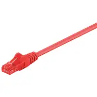 Microconnect B-UTP60025R cable de red Rojo 0,25 m Cat6 U/UTP (UTP)