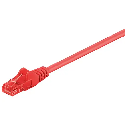 Microconnect B-UTP60025R cable de red Rojo 0,25 m Cat6 U/UTP (UTP)