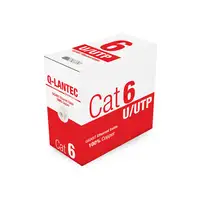 Alantec KIU6PVC305Q cable de red Gris claro 305 m Cat6 U/UTP (UTP)