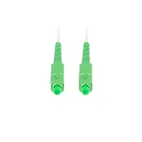 Lanberg FO-SASA-SS21-0200-WH Cable de fibra óptica e InfiniBand 20 m SC Blanco