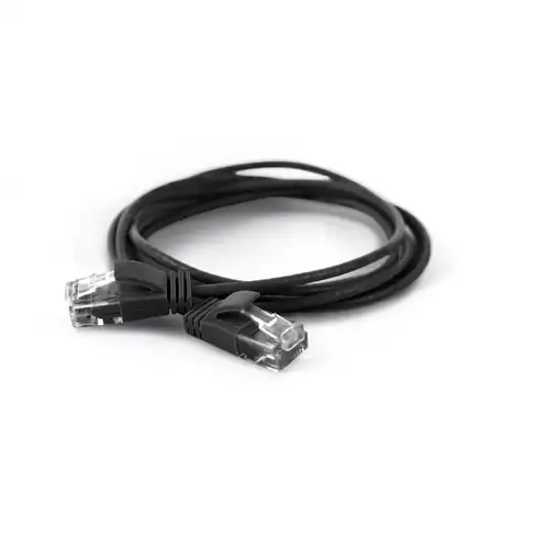 Wantec 7318 cable de red Negro 7 m Cat6a U/UTP (UTP)