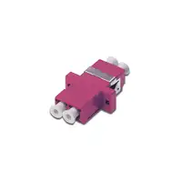 Digitus Acoplador Duplex LC/LC, OM4, color rosa