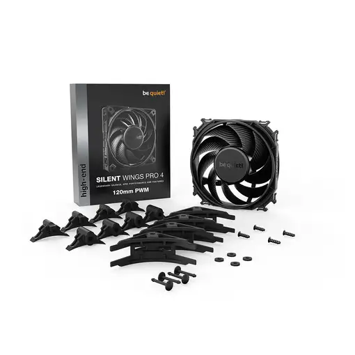 be quiet! SILENT WINGS PRO 4 | 120mm PWM Carcasa del ordenador Ventilador 12 cm Ne