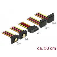 DeLOCK 60155 cable de alimentación interna 0,5 m