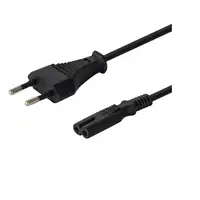 Savio CL-97 cable de transmisión Negro 1,2 m Enchufe tipo E IEC C7