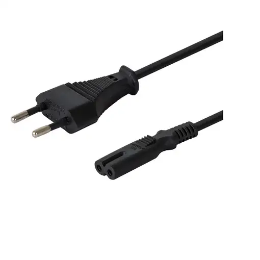 Savio CL-97 cable de transmisión Negro 1,2 m Enchufe tipo E IEC C7