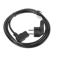 Lanberg CA-C13C-12CC-0018-BK cable de transmisión Negro 2 m C13 acoplador CEE7/7