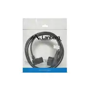 Lanberg CA-C13C-12CC-0018-BK cable de transmisión Negro 2 m C13 acoplador CEE7/7