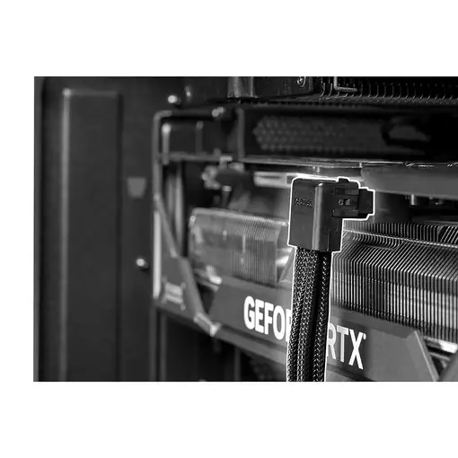 be quiet! 12V-2x6 / 12VHPWR 90° Cable PCI-E 0,7 m