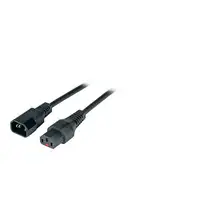 EFB Elektronik EK601SW.3 cable de transmisión Negro 3 m C14 acoplador C13 acoplado