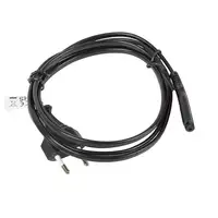 Lanberg CA-C7CA-11CC-0018-BK cable de transmisión Negro 1,8 m C7 acoplador CEE7/16